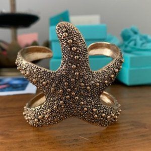 Lilly Pulitzer Gold Starfish Cuff